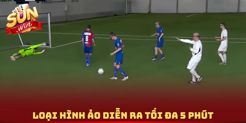 Loại hình ảo diễn ra tối đa 5 phút
